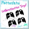 Plotterdatei Größenlabel Kleidergrößen Engelsflügel Kinder + Erwachsene thumbnail number 1