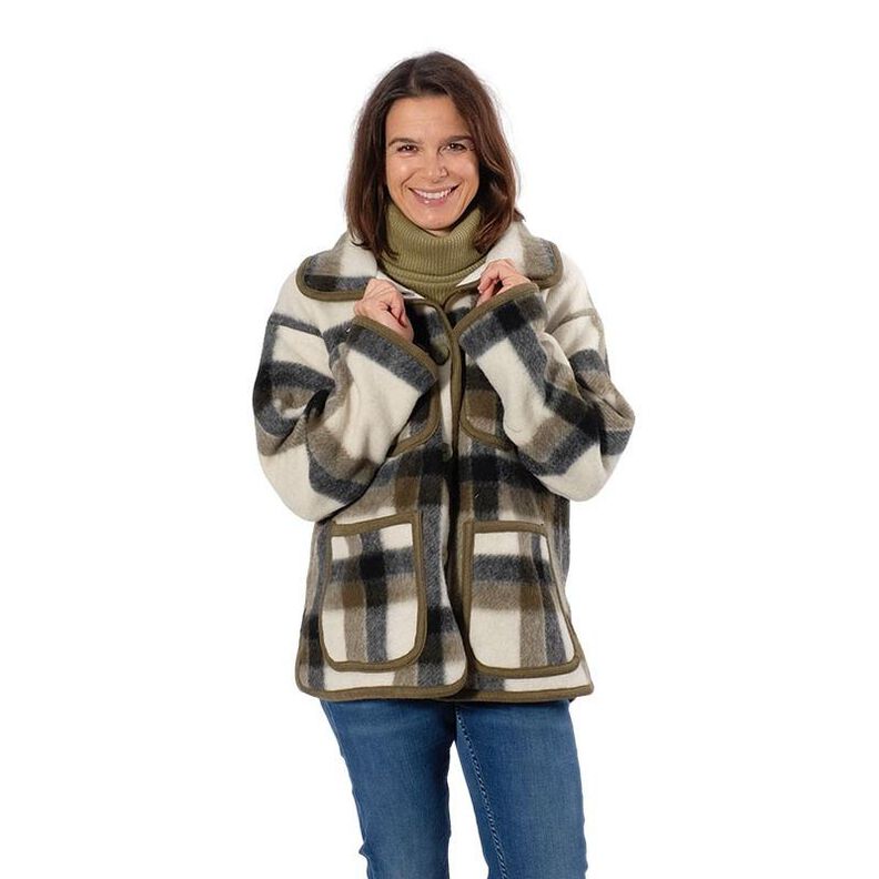 Jacke "NATALIE" Nähanleitung & Schnitt Gr. 158 - 46 image number 1