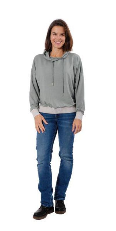 Sweatshirt "MIRELLE" Nähanleitung und Schnitt Gr. 158–46 image number 2