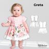 Schnittmuster Baby Dirndl Greta Gr. 56-104  thumbnail number 1