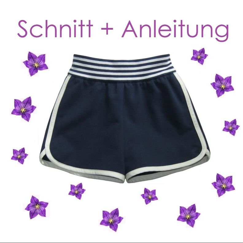 Schnitt und Anleitung Sweat Shorts Gr.68-140 image number 1