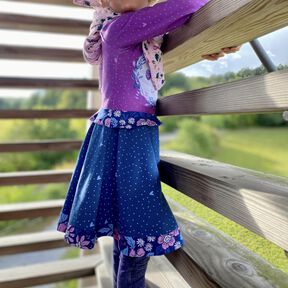 # 259 - Drehkleid Raglan Queen Gr. 86 - 164 