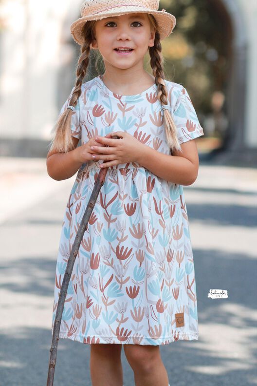 Basic Kleid - Gr. 86 - 164 image number 9