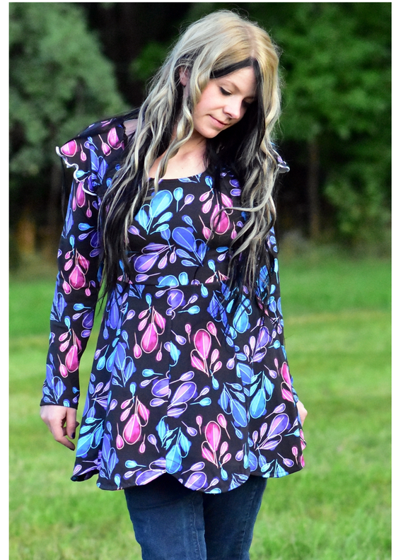 Butterfly Tunika und Kleid Gr. 32 bis 52 image number 3