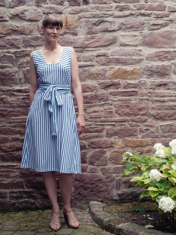 Kleid Angie Gr. 34-52 PDF-Schnittmuster A4, A0 und Nähanleitung image number 4