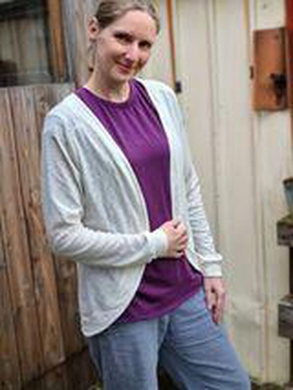 "Cardigan Easy Flow" 32-48 image number 9