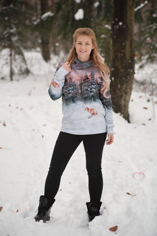 Hoodie SCHIO Women XS-XXXL Ebook Schnittmuster image number 9