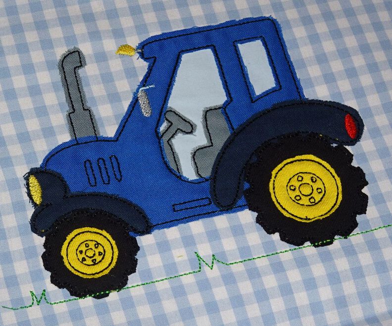 Traktor Doodle Stickdatei image number 4