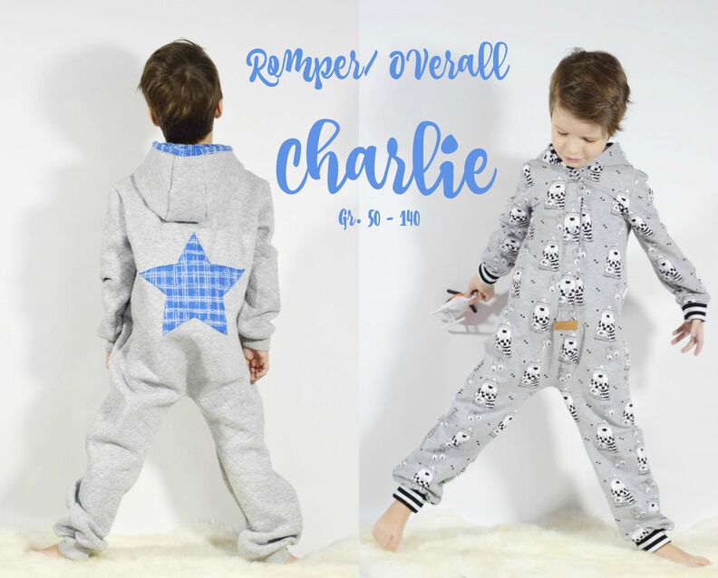 EBOOK ROMPER/ OVERALL CHARLIE GR: 50-140 image number 4