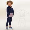  Schnittmuster Kinderset Kombi  Hoodie Fly und Hose Dado thumbnail number 1