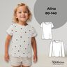 Schnittmuster Kinder Shirt Alina "minni" Gr. 80-140 thumbnail number 1