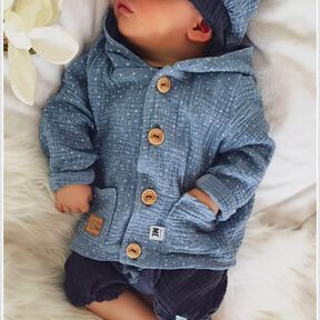 Musselin & Co Jacke Sandmusling Gr. 56-170 - Kombi