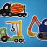 Stickdatei Baufahrzeuge Mischer Kran Auto Bagger thumbnail number 10