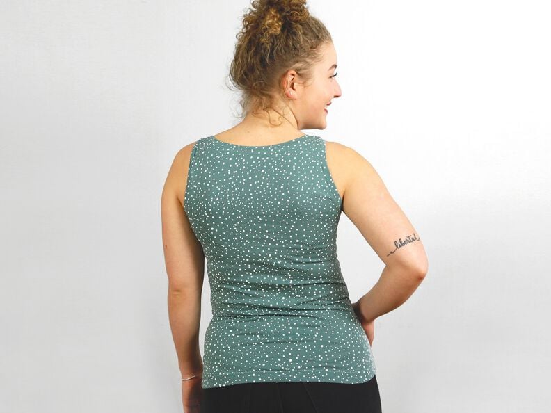 FRAU JUNO Trägertop mit oder ohne Kräusel XS-XXL image number 4