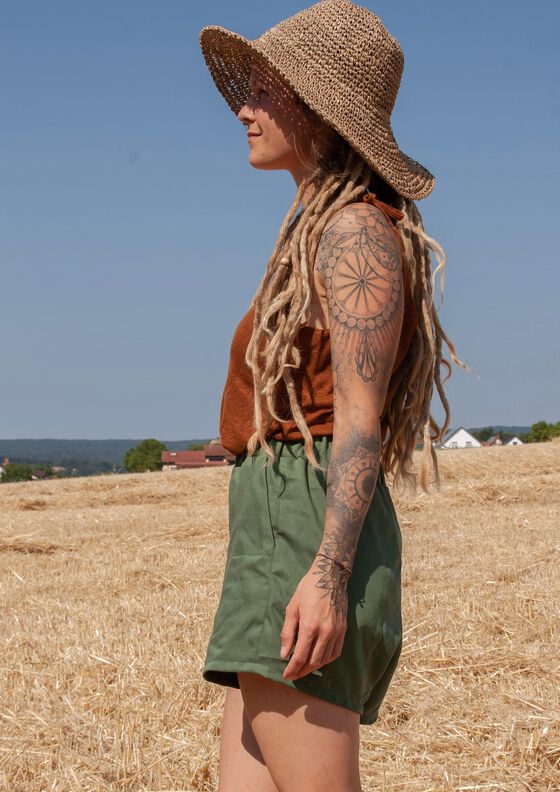 Heinz - knackige Damen-Shorts mit High-Waist-Bund image number 8