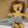 Stoffpuppe/Kuscheltier "Puppenstube" mit 18 Kleidungsstücken thumbnail number 3