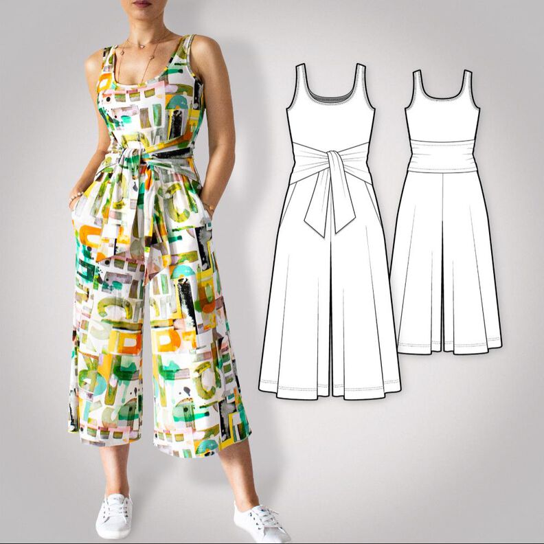 Overall Sophie Plus Size | Größen 46-56 | mit Videotutorial image number 1