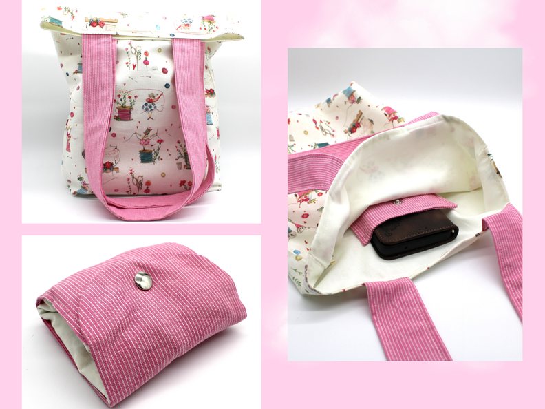 Nähanleitung Tasche Beutel Einkaufstasche image number 7