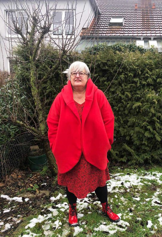 Sweatmantel SUMARE  (XXS-3XL) Schnittmuster Jacke Mantel image number 3