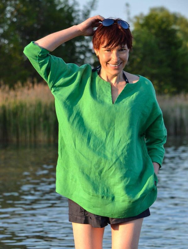 Oversize Tunika, Bluse (ca. 30-56) LUCIA Schnittmuster image number 8