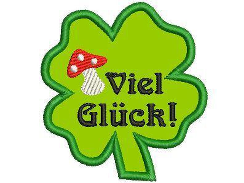 Stickdatei Glücksbringer Applikation 3er SET 10x10cm image number 4