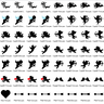 Stickdatei Amor Silhouette Cupid Hochzeit  thumbnail number 3