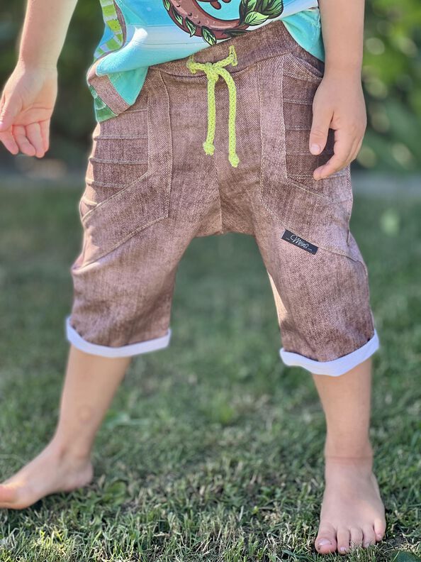 BEAMER + A0 lovely baggy pants 110-164 Hose Shorts Biesen image number 5