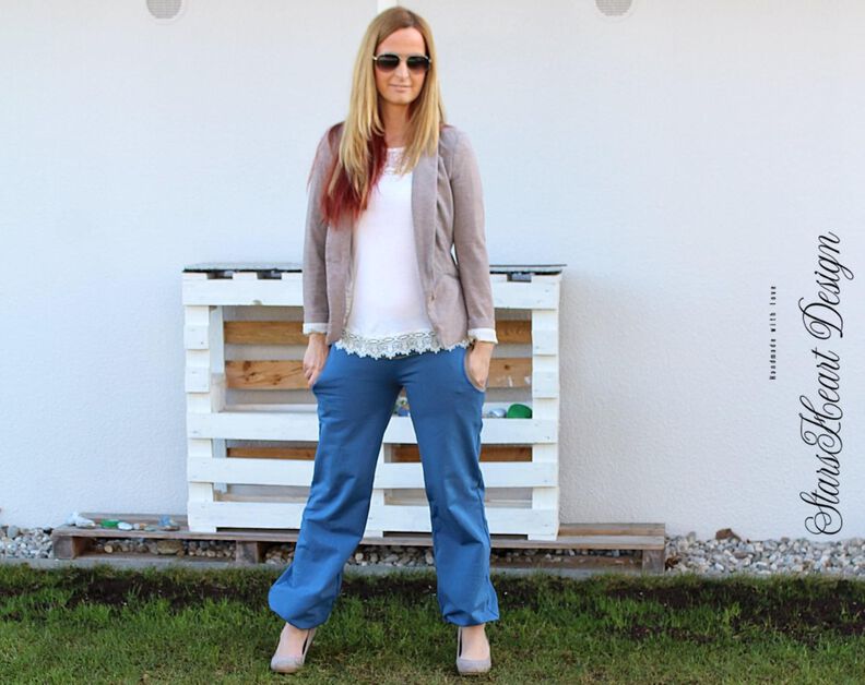 Hose ke Kumu crispy, Bootcut/ weites Bein, Pdf Gr. 32-48 image number 5