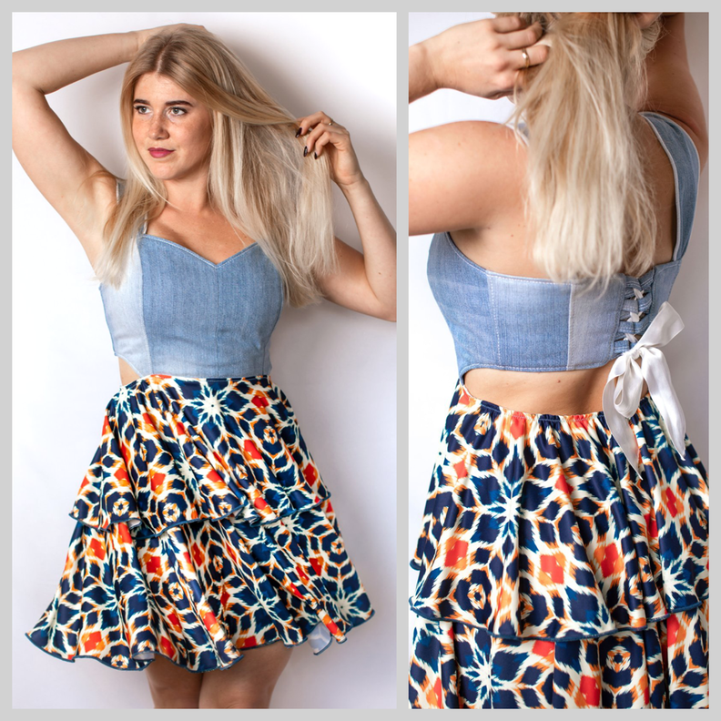 Kleid #Pamela Nähanleitung und Schnittmuster (XS-XL) image number 1