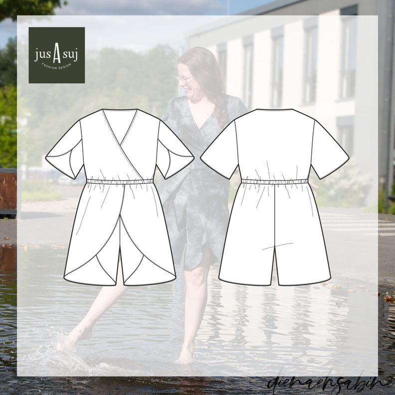 Jumpsuit/Kleid „Narzisse“ (Größen 34 – 48) EBOOK image number 3