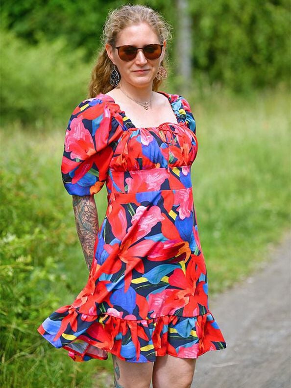 KATRICE- Kleid PDF-A4, A0 und BEAMER image number 3