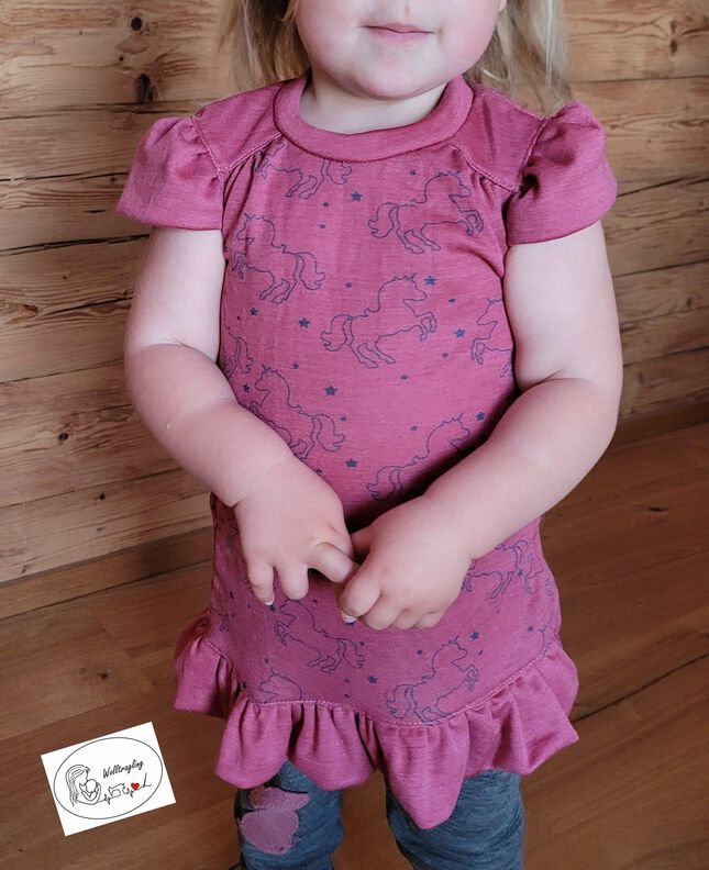 "Miss Mini - Wolle-Seide" 98-140 für sehr dehnbare Stoffe image number 3