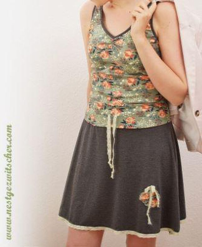 Ebook/Nähanleitung Skater-Kleid Damen Gr. 32-48 image number 2