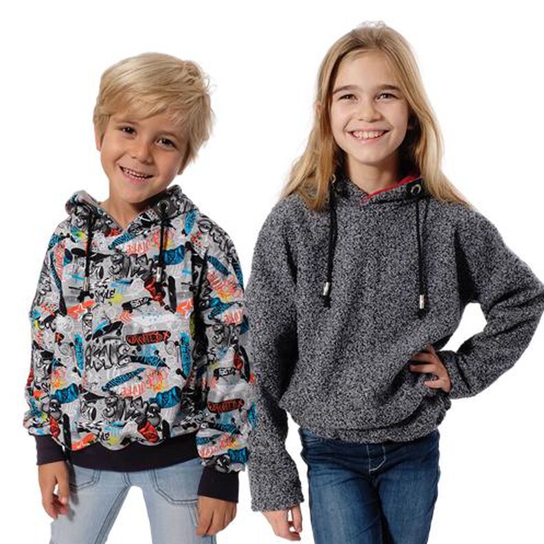 Sweatshirt "MIRELLE" Nähanleitung und Schnitt Gr. 110 – 152 image number 1
