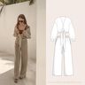 Schnittmuster Set: Culotte & Bluse - 34-44 thumbnail number 1