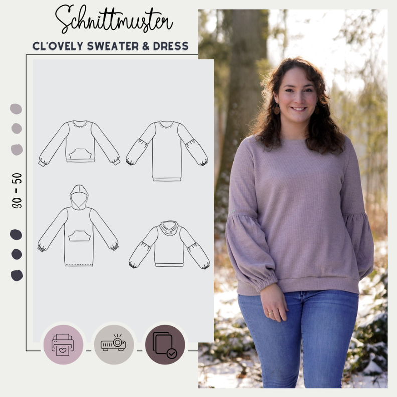 CL*OVELY SWEATER & DRESS 30-50 image number 1