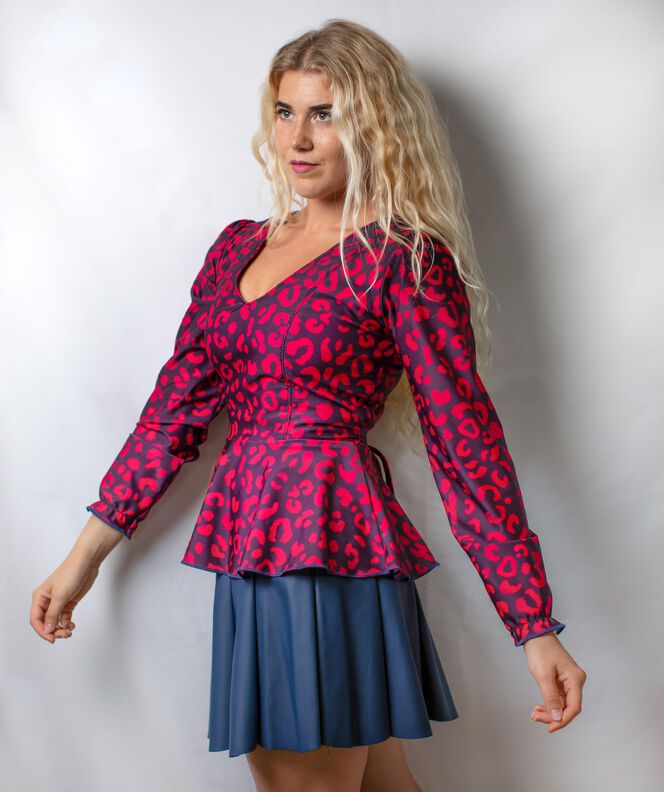 Bluse #Irina Nähanleitung und Schnittmuster (XS-XL) image number 2