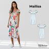 Schnittmuster Damen Kleid Mailisa Gr. 34-54  - A4/A0-Datei thumbnail number 1