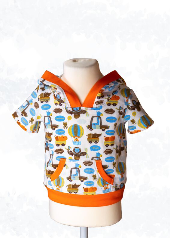 Kinder Hoodie/Shirt, kurze & lange Ärmel Gr. 86-158, A4+A0 image number 4