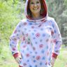 Musselin Hoodie Sweater Musling Gr. 32-50, Leinen, A4 + A0 thumbnail number 7