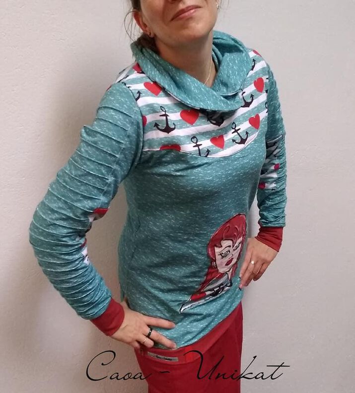 Damen Sweatshirt "Griselda" Ebook und Nähanleitung image number 6