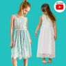 Mädchen Kleid Kommunionkleid Sommerkleid MERIAH ♥ Gr. 92-164 thumbnail number 1