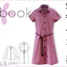 Ebook / Schnittmuster lillesol basics No.68 Kleid Camisa  thumbnail number 1
