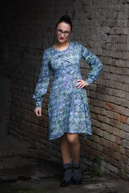 Kleid Lara GR. 34 BIS 46 mit Beamerdatei image number 3