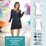 Jerseykleid mit Taschen, Gr. 32-54, Schnittmuster mit Ebenen thumbnail number 1