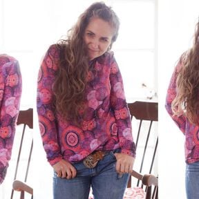 Lucia Basic Longsleeve: d. Serie: "ohne Gedöns": ebook 34-54