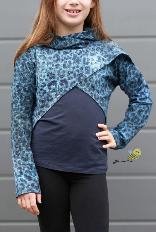 Kombi E-Book cropped Hoodie Gr. 68 - 140 image number 4