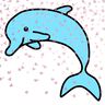 Delfin Delphin Plotterdatei + Applikationsvorlage thumbnail number 1
