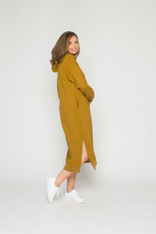 Hoodiekleid Vera Schnittmuster und Videotutorial Gr. XS-XL image number 5
