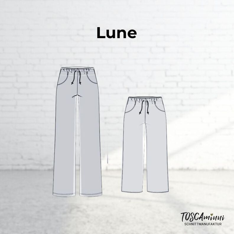 Hose Lune 1 Gr. 34-54 Schnittmuster image number 8
